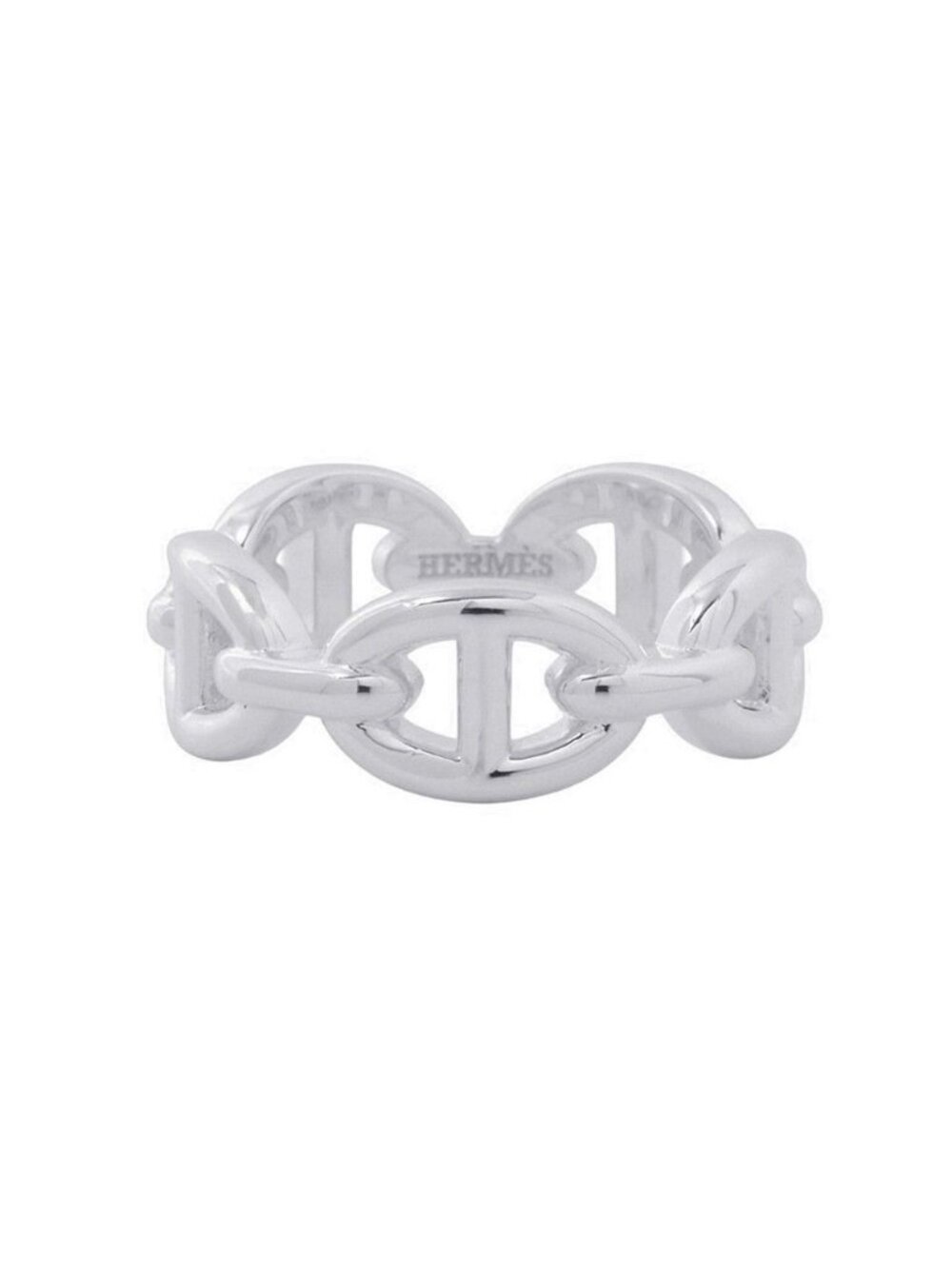 Hermes Ring Chaine D'ancre Enchainee PM